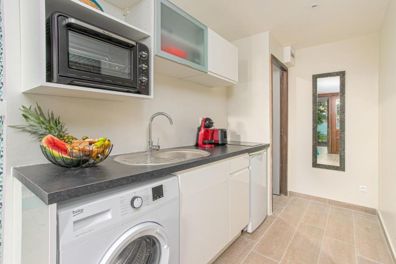 Studio Corail 5 Min A Pied De La Plage - 1Br Studio 5Min Walk From Nice Beach Sainte-Anne Zewnętrze zdjęcie